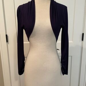 Elegant Navy Bolero Shrug